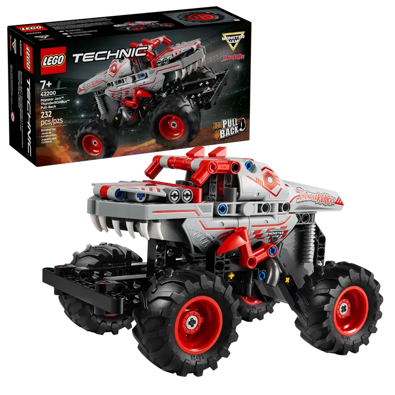 Monster Jam ThunderROARus Pull-Back Technic – Toyology Toys