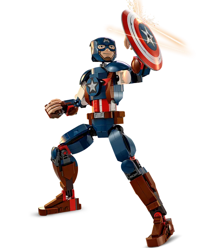 Captain America Construction Figure - Super Heroes