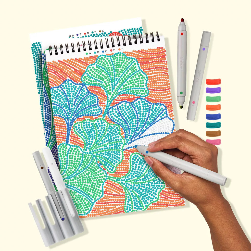 Lifelines Flow Art DotByLetter Botanicals Toyology Toys
