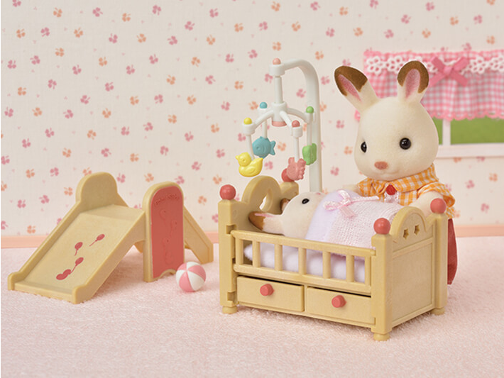 Calico critters shop baby nursery set