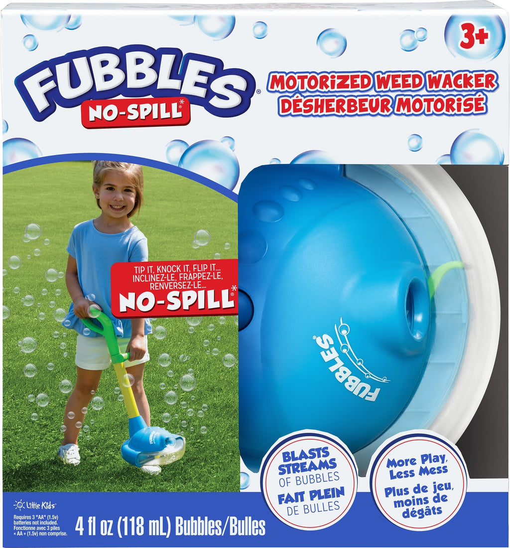 Fubbles No-Spill Motorized Bubble Weed Wacker – ToyologyToys