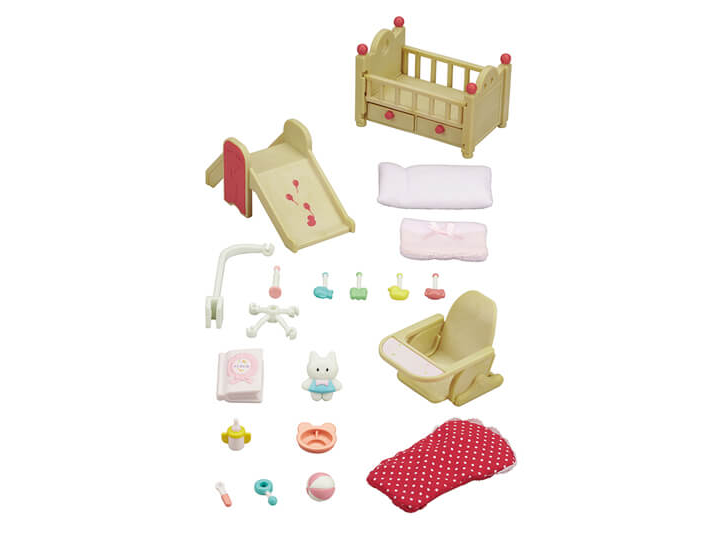 Sylvanian baby room deals set