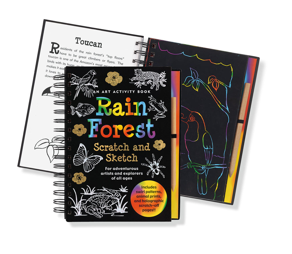 Scratch & Sketch Rain Forest – ToyologyToys