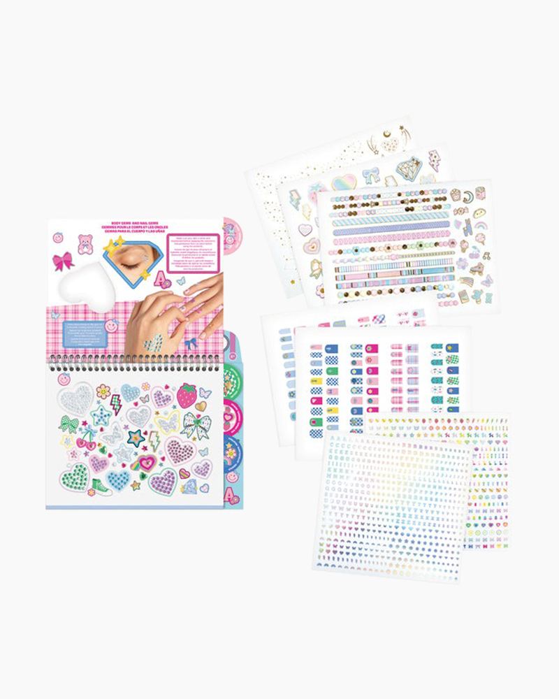 Bejeweled Cosmetic Activity Book