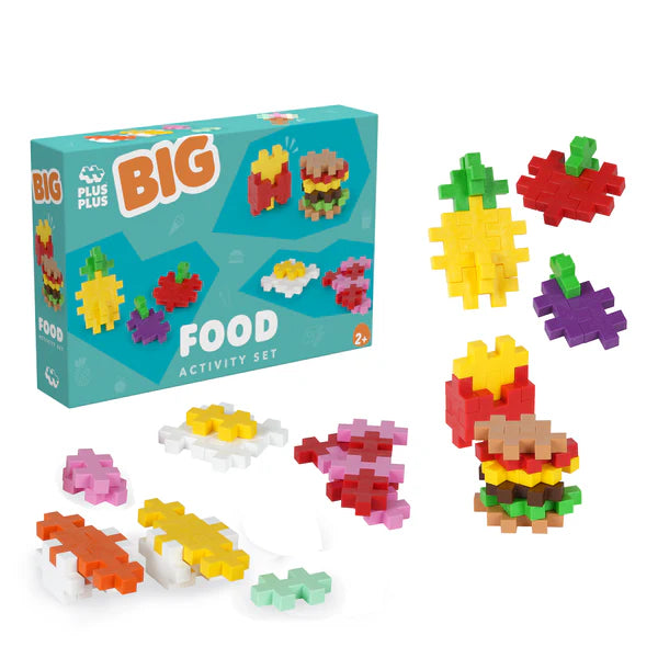 Plus Plus Big Food Activity Set