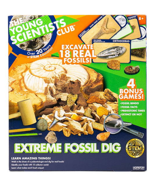 Young Scientists Club Extreme Fossil Dig
