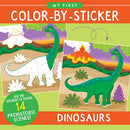 Color By Sticker Dinosaurs