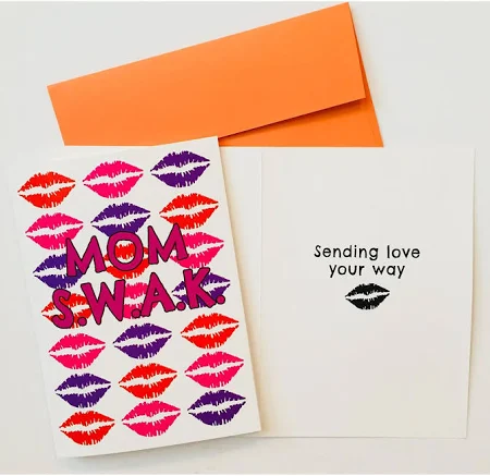 Mom S.W.A.K. Greeting Card