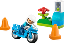 Blue Police Motorcycle - Duplo