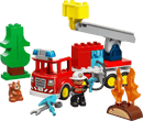 Fire Truck w/ Hose and Firefighter - Duplo - ToyologyToys