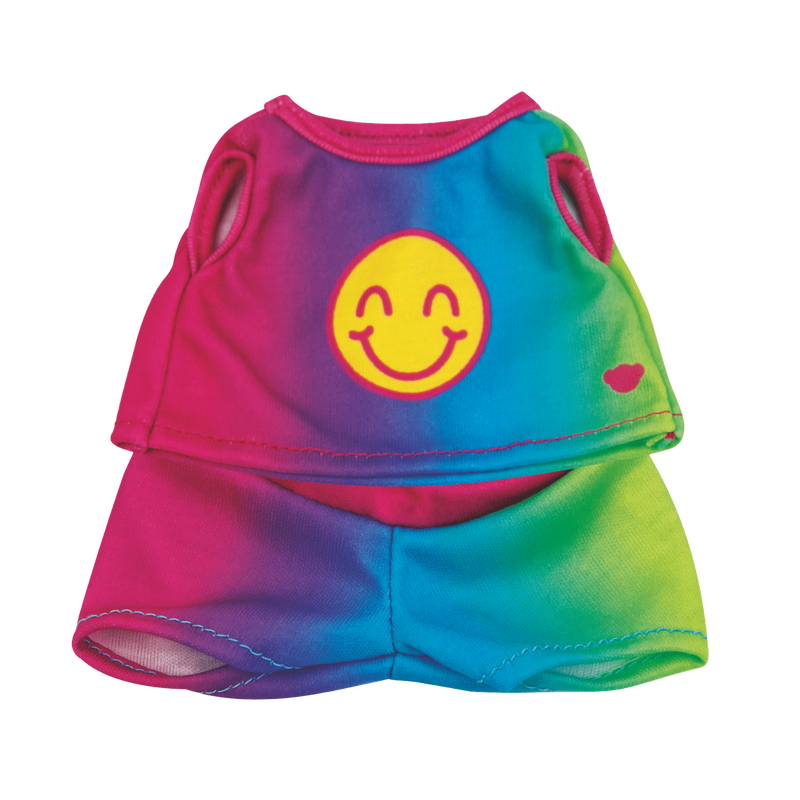 Build a Bear Clothing Pack Rainbow Smiley