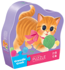 Shaped Box Puzzle 12pc - Kitten - ToyologyToys