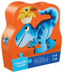 Shaped Box Puzzle 12pc - Dino Friends - ToyologyToys