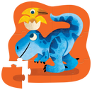 Shaped Box Puzzle 12pc - Dino Friends - ToyologyToys