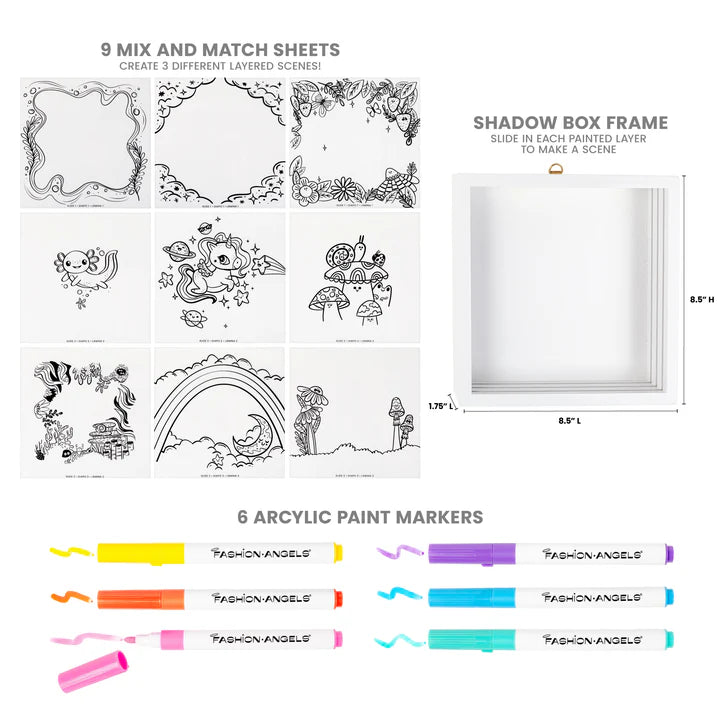 Make A Scene DIY 3D Shadow Box Kit