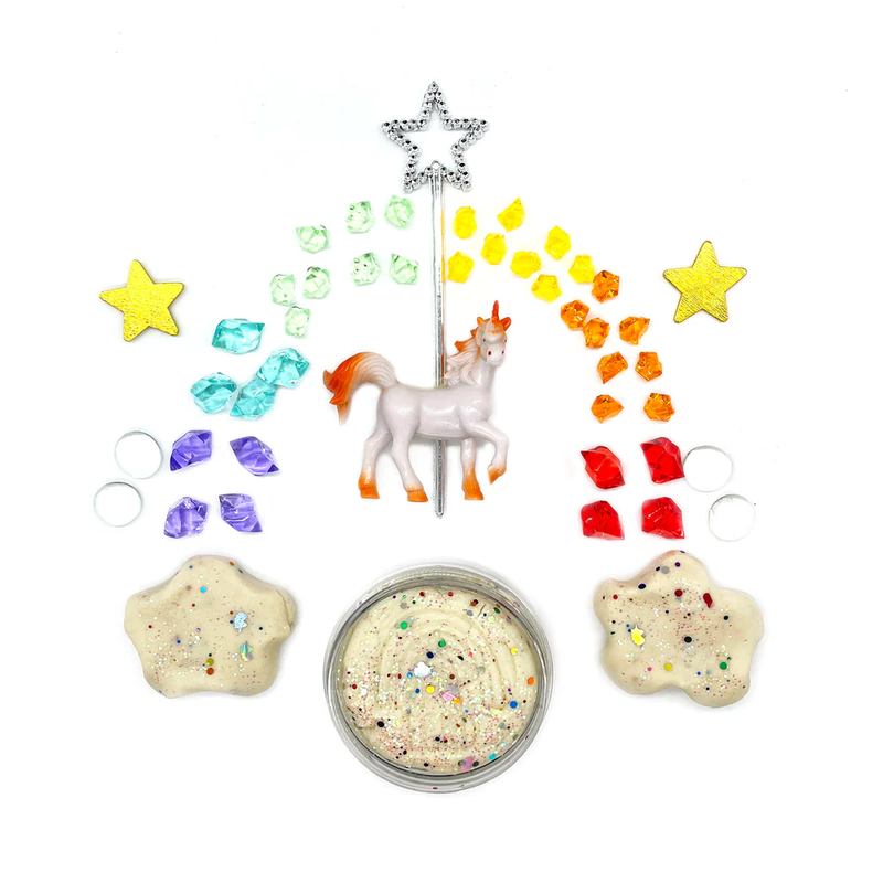 Unicorn Sensory Dough Play Kit - Vanilla Buttercream