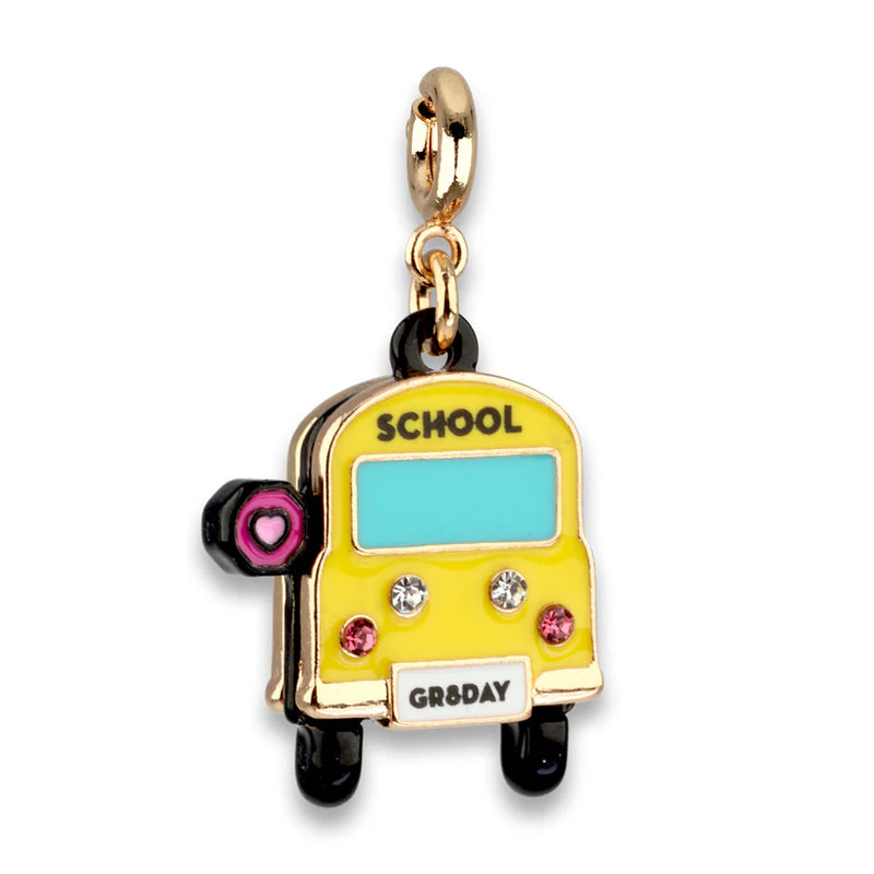 Charm It! Gold School Bus Charm