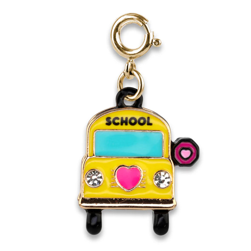 Charm It! Gold School Bus Charm