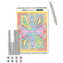 Lifelines Flow Art - Stamp by Shape, Mediterranean