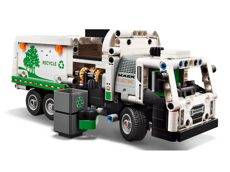 Mack LR Electric Garbage Truck - Technic