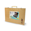 I Heart Art  - Deluxe Wooden Everything Art Case