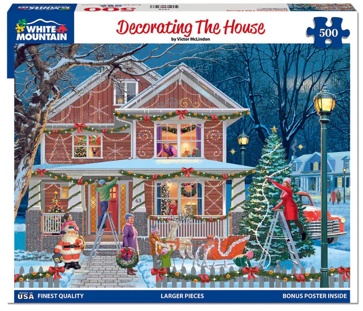 Decorating The House - 500pc puzzle
