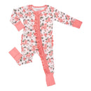 Pretty in peony Baby Girl Bamboo Pajamas 12-18M - ToyologyToys