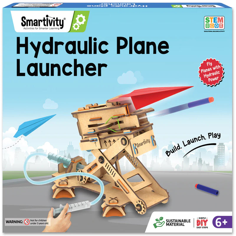 Hydraulic Plane Launcher STEM Building Kit