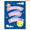 Welcome Baby Moon & Stars Gift Enclosure Card
