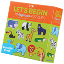Let's Begin Puzzle 2pc - Jungle - ToyologyToys