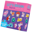 Let's Begin Puzzle 2pc - Unicorn - ToyologyToys