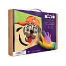 OKTO Sensory Art Coloring w/Clay Set by Numbers - Pug Dog - Toyology Toys