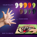 OKTO Sensory Art Coloring w/Clay Set by Numbers - Pug Dog - Toyology Toys