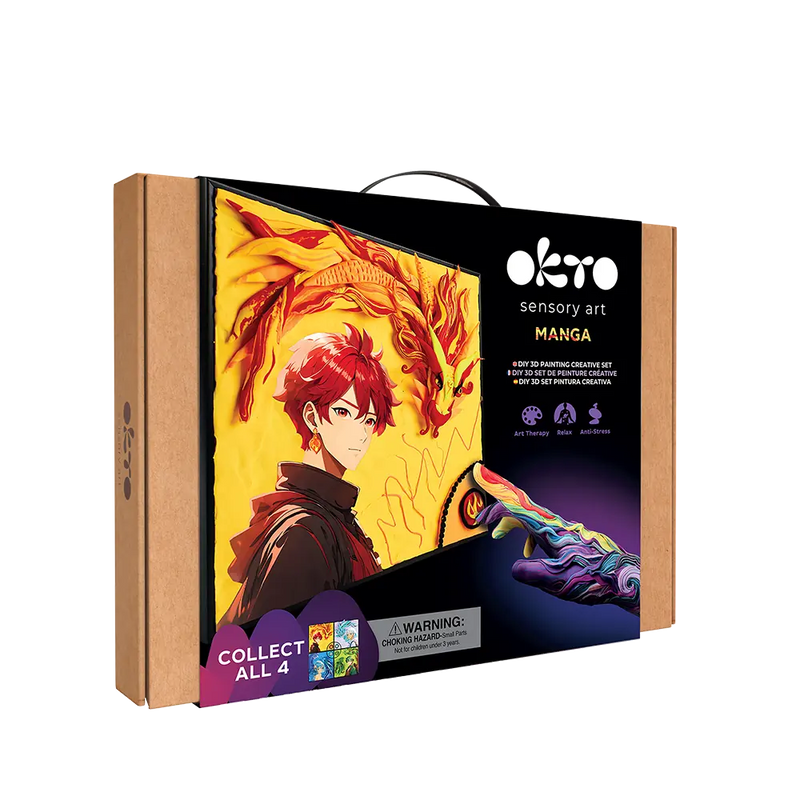 OKTO DIY 3D Painting Manga - Fire