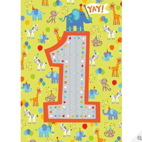 Age 1 Pattern Foil Card