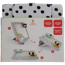 Grey Tummy Time Floor Mirror Bee