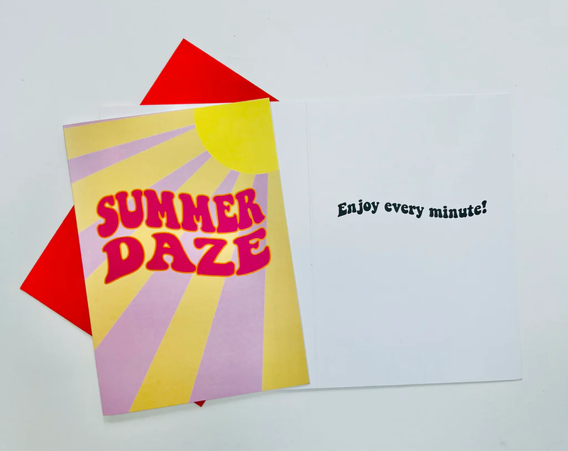 Summer Daze Greeting  Card