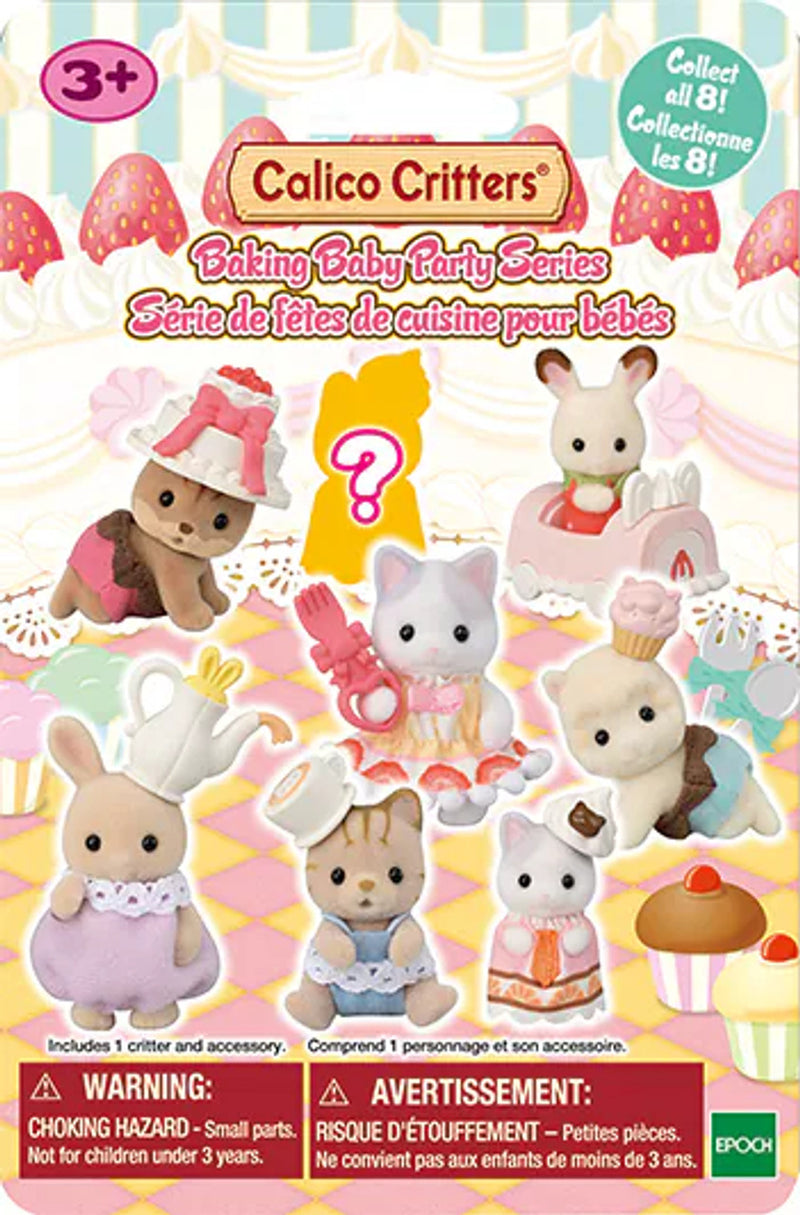 Calico Critters Baby Collectibles - Baby Baking Party