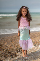 Misty Mermaid Dress Pink 5-6