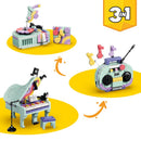 Music Decor Piano with Cat