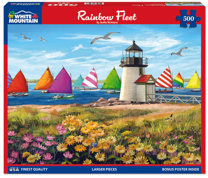 Rainbow Fleet - 500pc puzzle