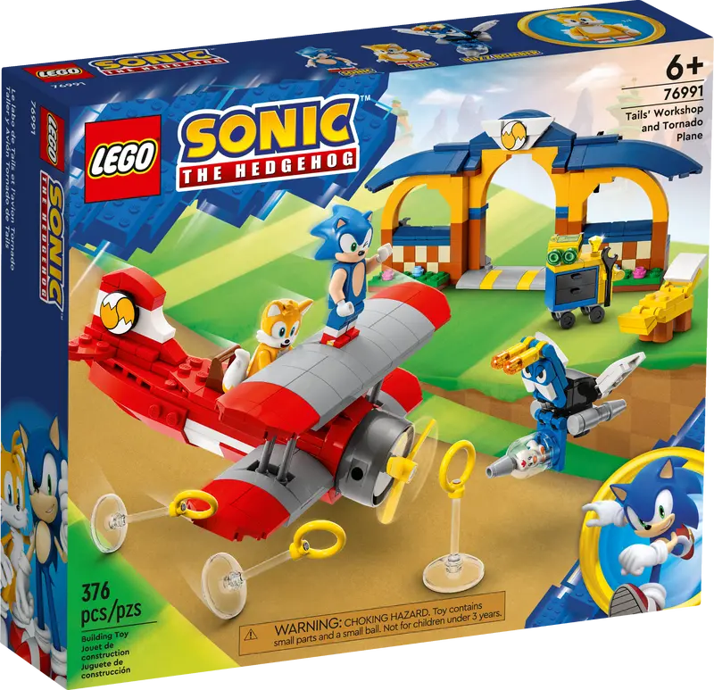 Tails' Workshop and Tornado Plane - Sonic