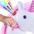 White/Pink Unicorn Size 3
