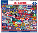 Ski Badges 1000 Pc Puzzle