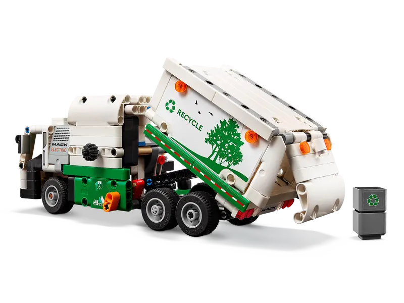 Mack LR Electric Garbage Truck - Technic