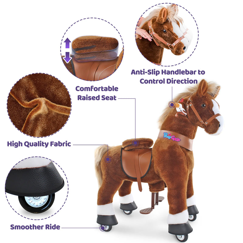 Brown Pony Size 4