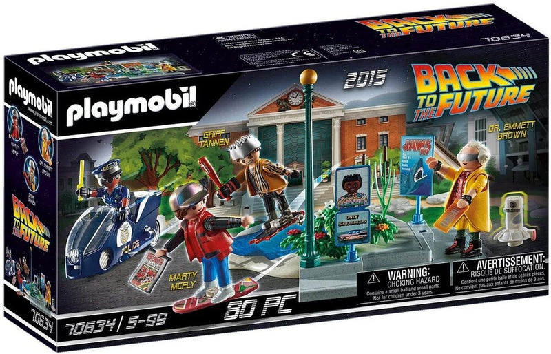 BTTF Hoverboard Chase Playmobil