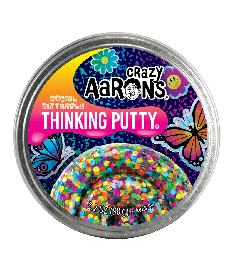 Crazy Aarons Social Butterfly 4" Tin