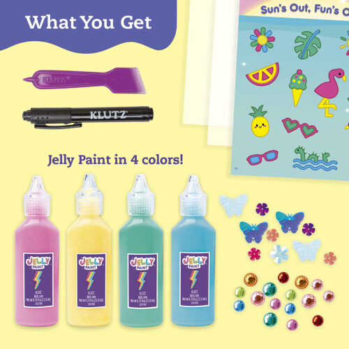 Paint & Peel Jelly Stickers