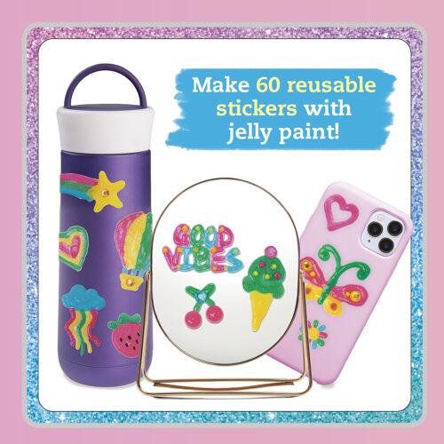 Paint & Peel Jelly Stickers